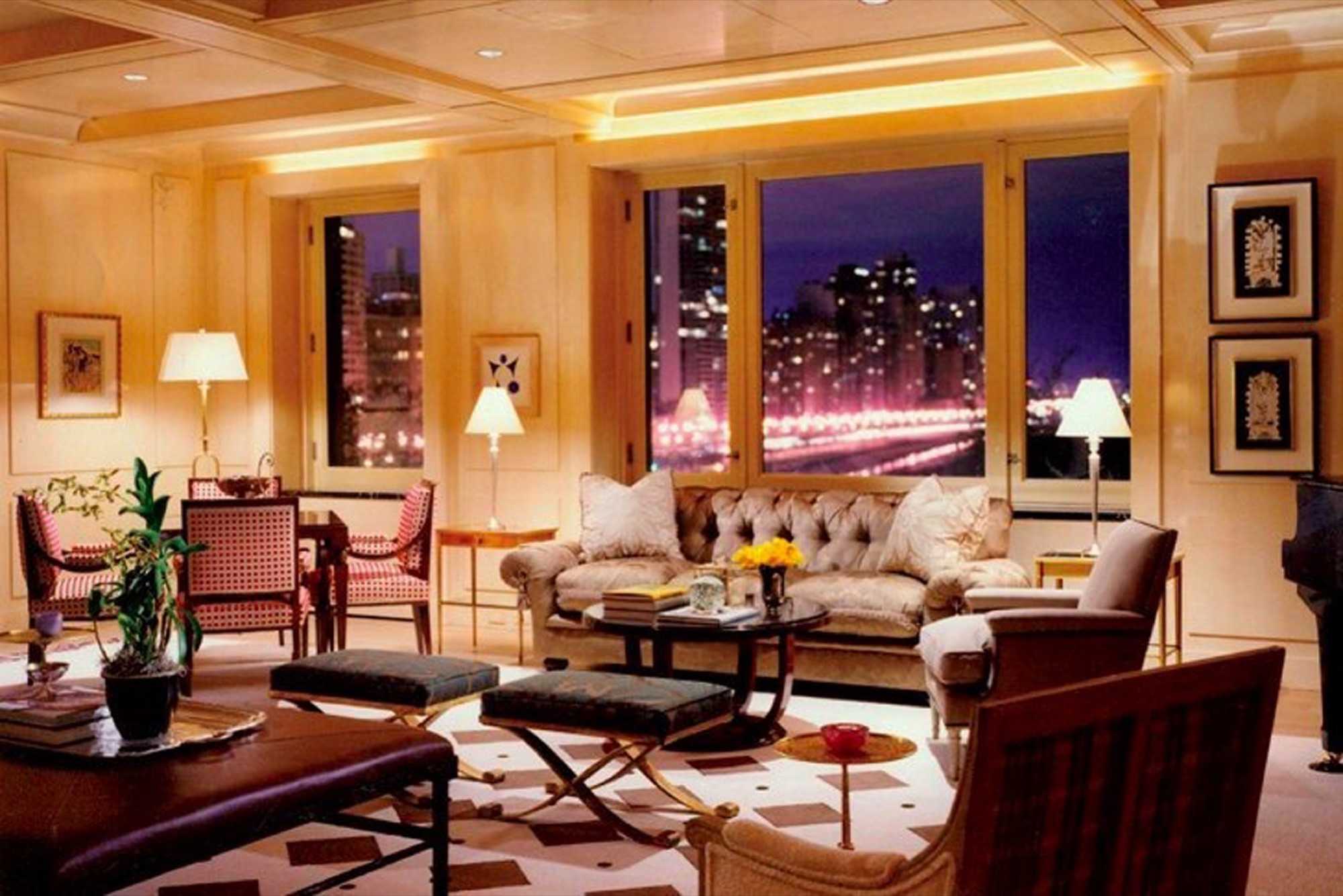 A refined, paneled interior by Scott Himmel & Co.
