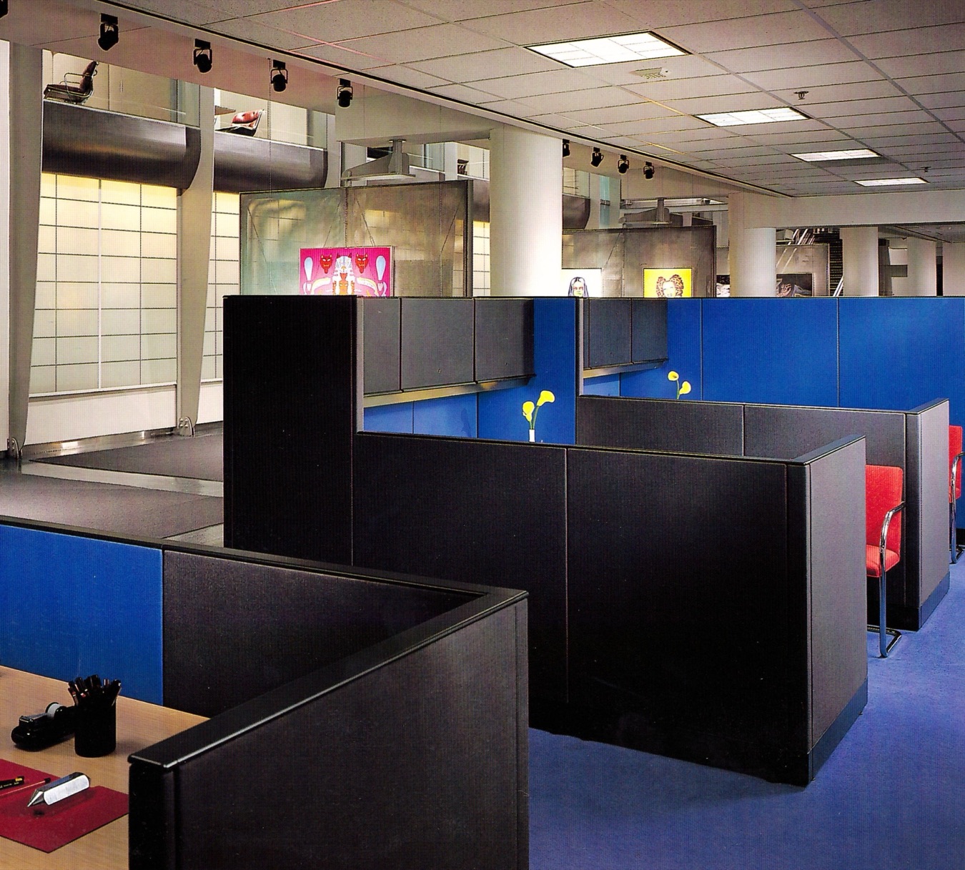 Playboy Enterprises Corporate Headquarters, American Furniture Mart, Chicago, interior by Scott Himmel & Co., image 7