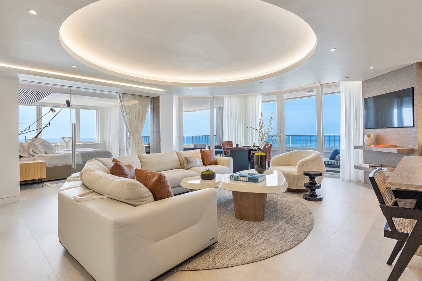 Renovated 1970s Boca Raton Condominium, Boca Raton, Florida, interior by Scott Himmel & Co., image 8