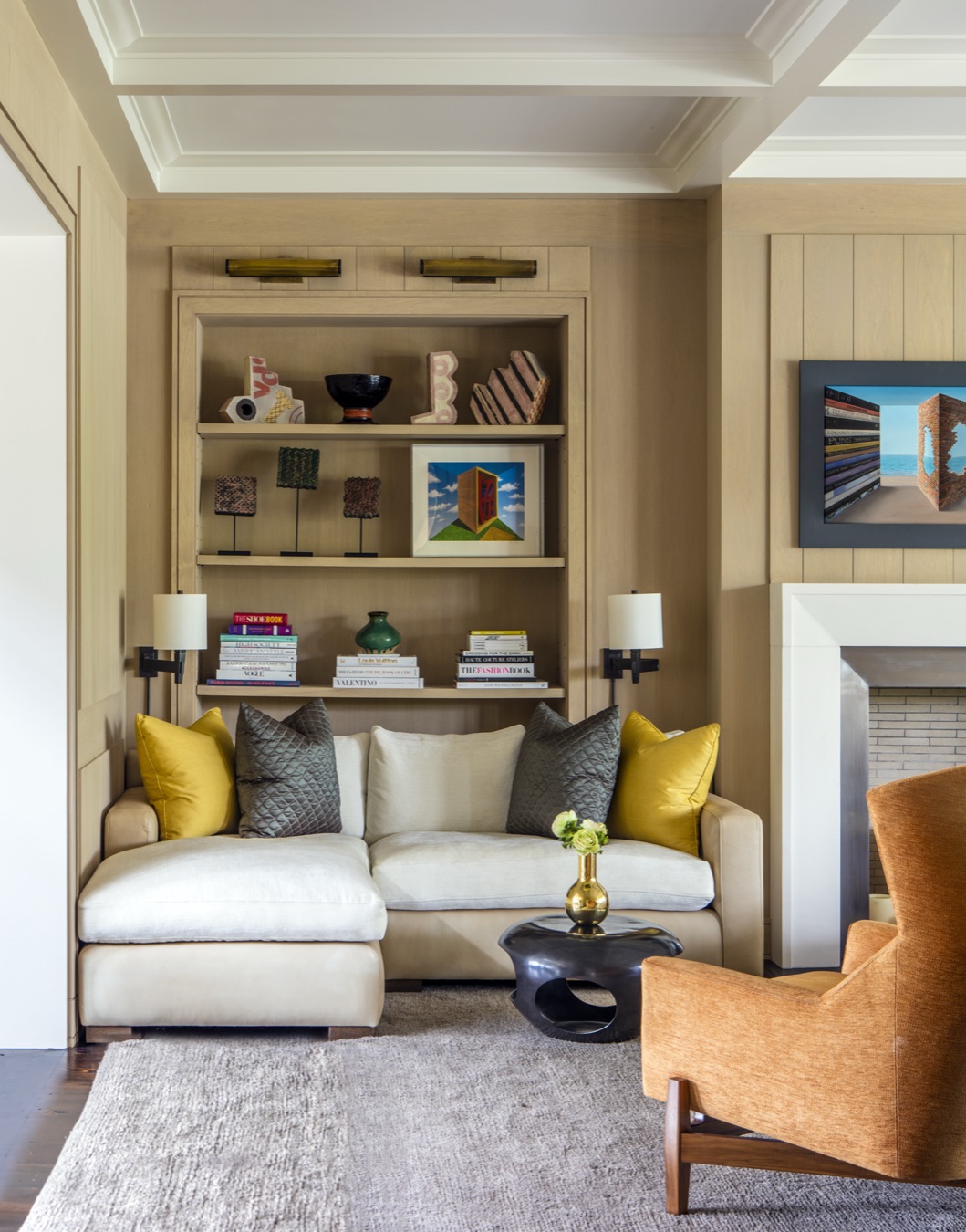 3-Acre East Hampton Estate, Sagaponack, New York, interior by Scott Himmel & Co., image 4