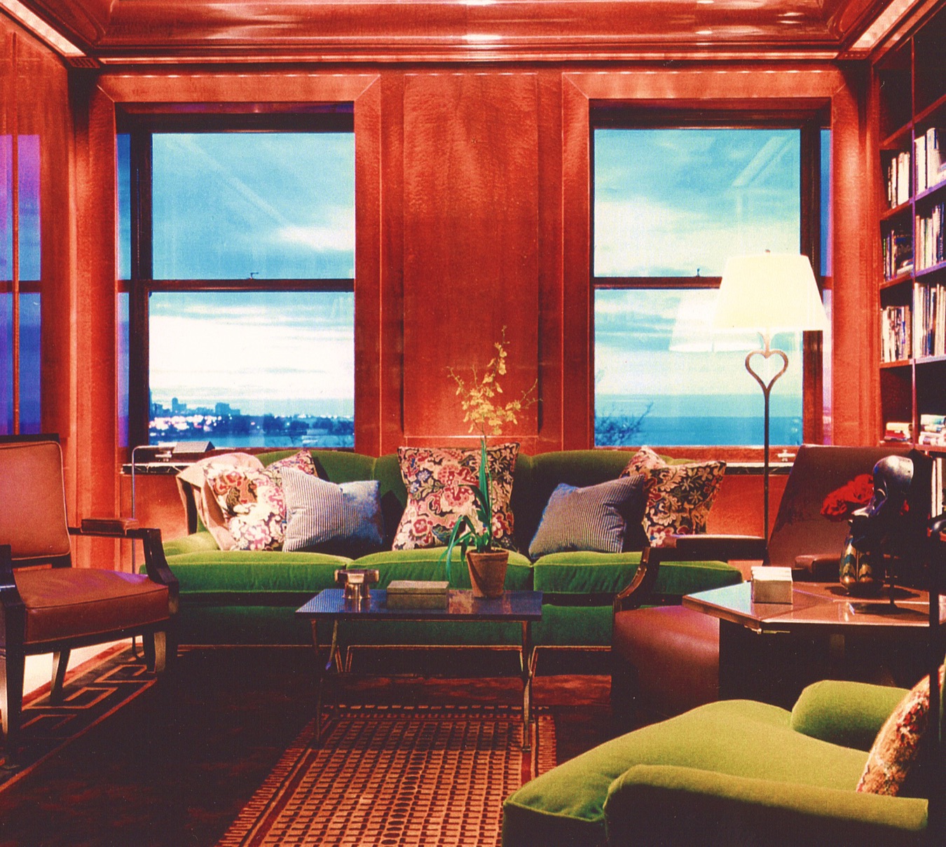 Vintage Condominium Apartment, East Lake Shore Drive, Chicago, interior by Scott Himmel & Co., image 4