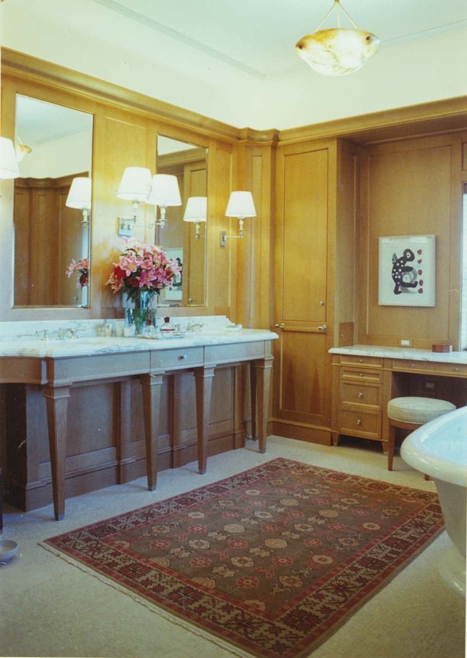 Vintage Duplex Apartment, Lincoln Park, Chicago, interior by Scott Himmel & Co., image 10