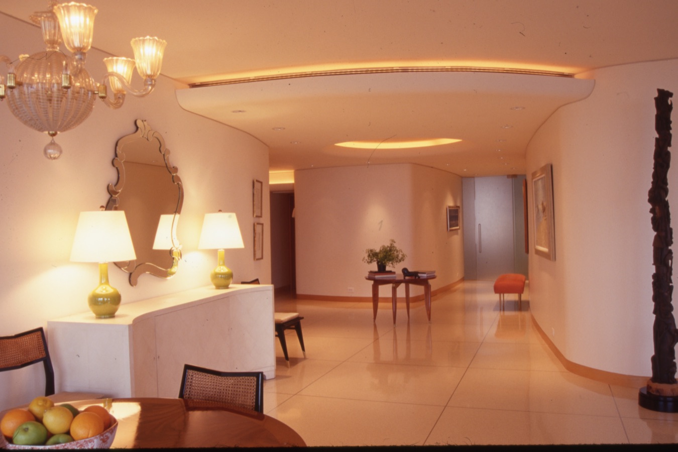 Re-design of a 1962 Modernist Condominium, Chicago, Illinois, interior by Scott Himmel & Co., image 5