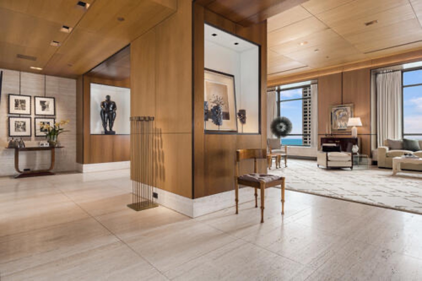 New 4,500 Sq Ft Chicago Penthouse, Chicago, Illinois, interior by Scott Himmel & Co., image 2